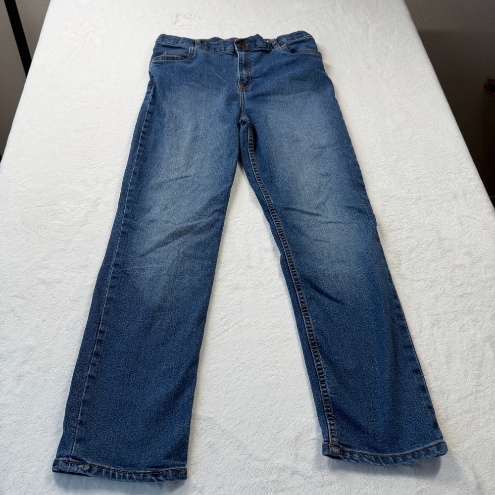 Carter's Straight Leg Jeans Kids 14/14A Blue Good Medium Wash Classic Denim